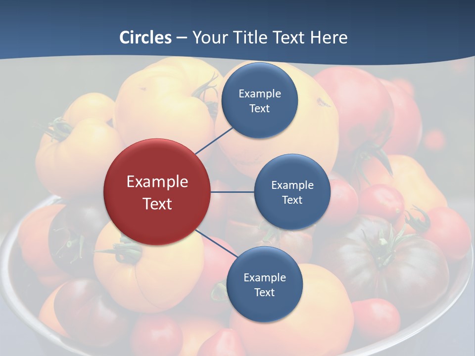 Vegetables Organic Vibrant PowerPoint Template