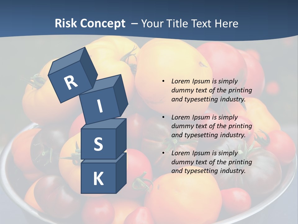 Vegetables Organic Vibrant PowerPoint Template