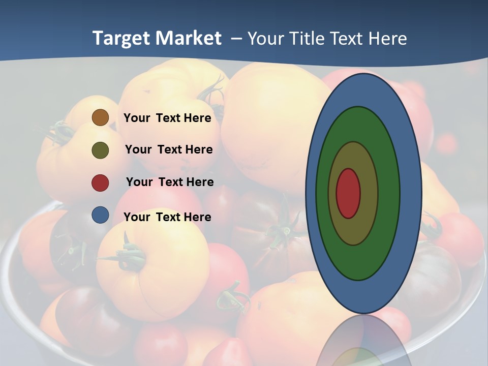 Vegetables Organic Vibrant PowerPoint Template