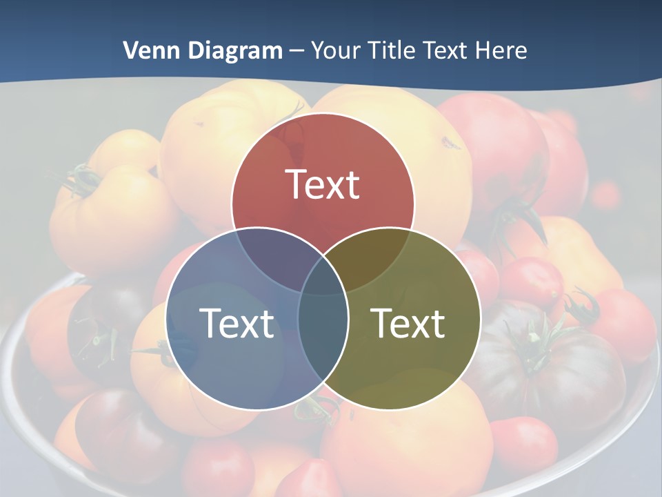 Vegetables Organic Vibrant PowerPoint Template