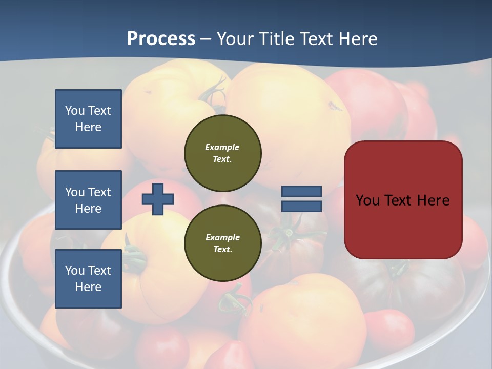 Vegetables Organic Vibrant PowerPoint Template