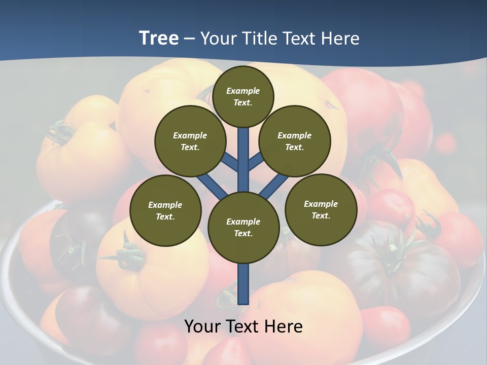 Vegetables Organic Vibrant PowerPoint Template