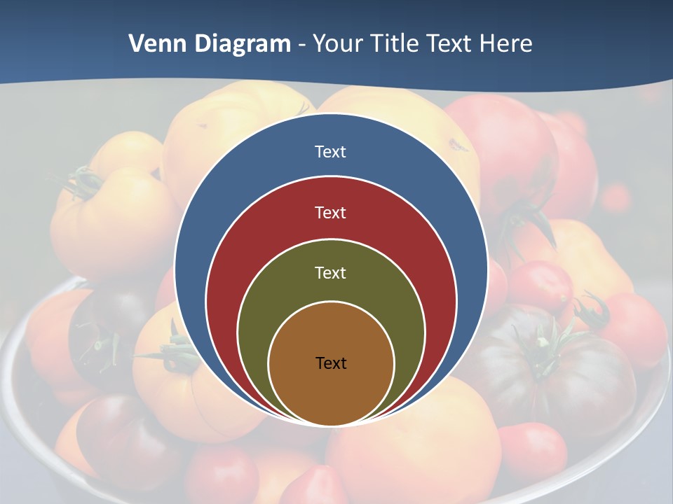 Vegetables Organic Vibrant PowerPoint Template