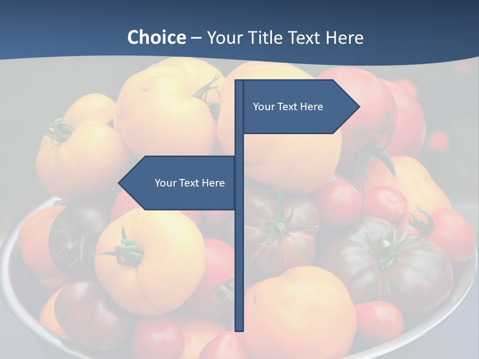 Vegetables Organic Vibrant PowerPoint Template