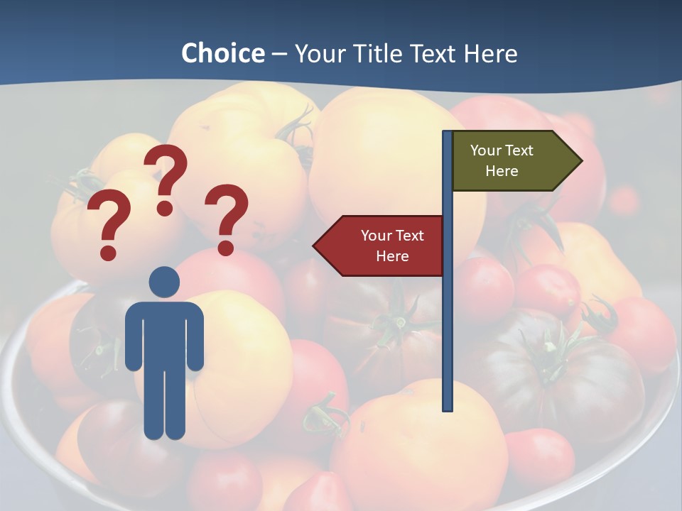 Vegetables Organic Vibrant PowerPoint Template