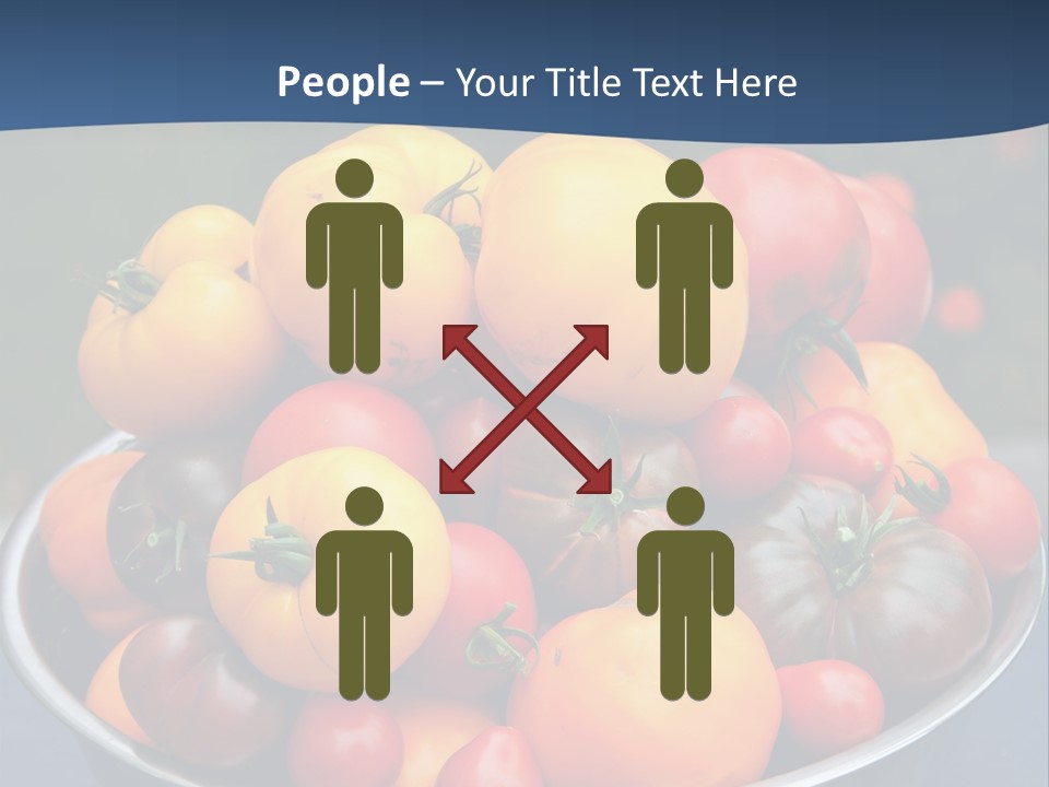 Vegetables Organic Vibrant PowerPoint Template