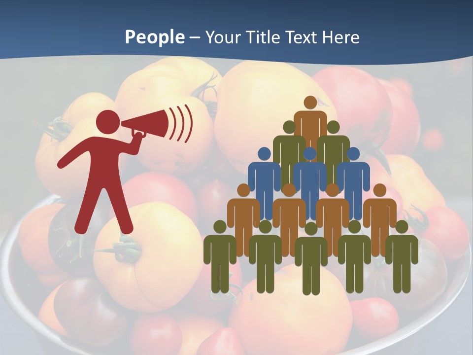 Vegetables Organic Vibrant PowerPoint Template