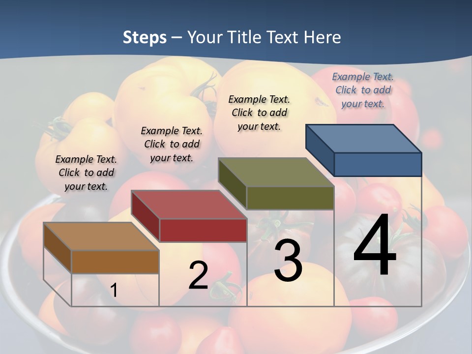 Vegetables Organic Vibrant PowerPoint Template