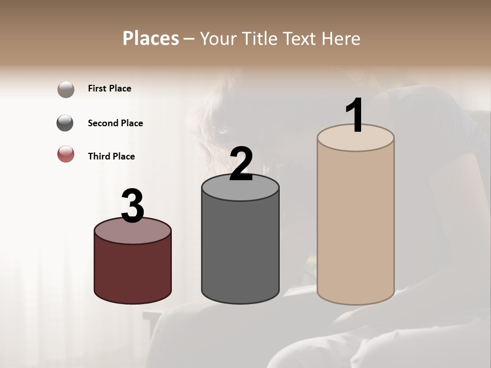 Indoors Displeased Distraught PowerPoint Template