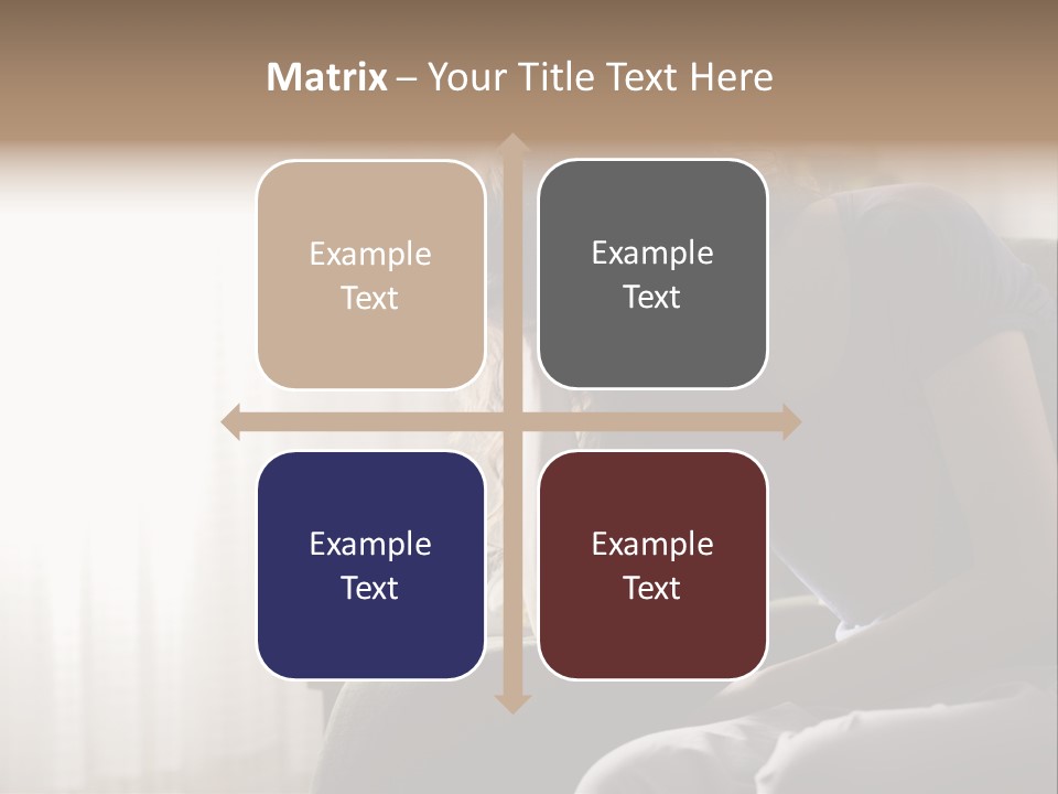 Indoors Displeased Distraught PowerPoint Template
