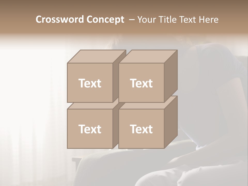 Indoors Displeased Distraught PowerPoint Template