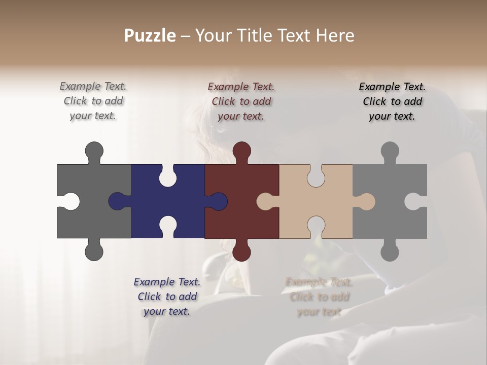 Indoors Displeased Distraught PowerPoint Template