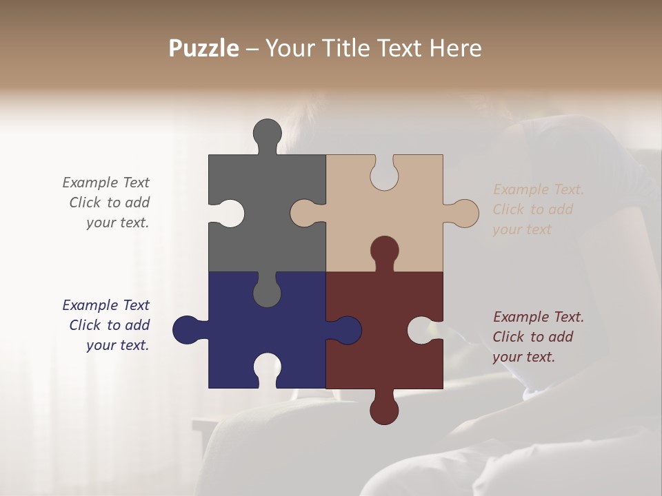 Indoors Displeased Distraught PowerPoint Template