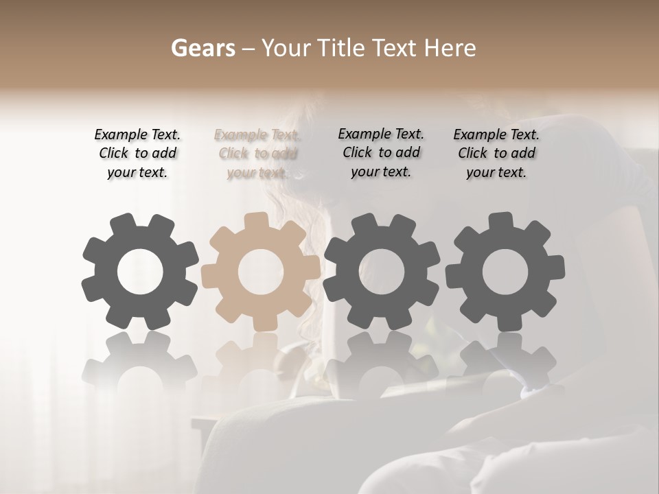 Indoors Displeased Distraught PowerPoint Template