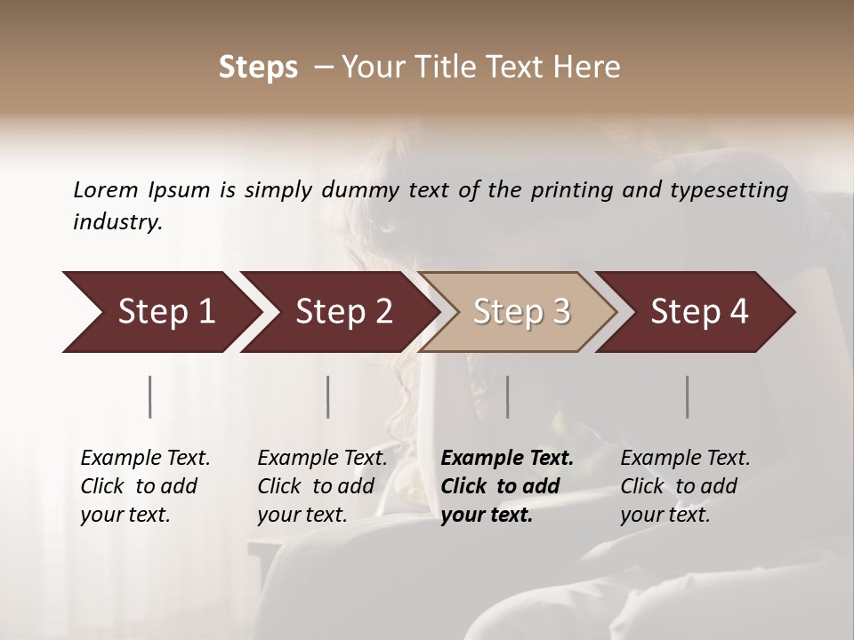 Indoors Displeased Distraught PowerPoint Template