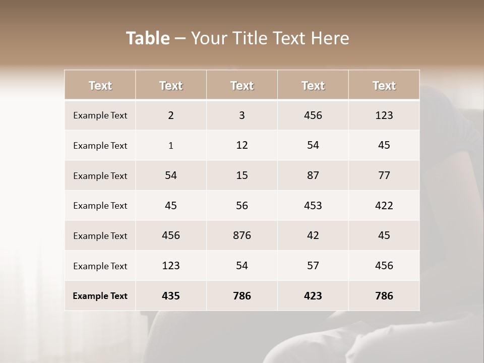 Indoors Displeased Distraught PowerPoint Template