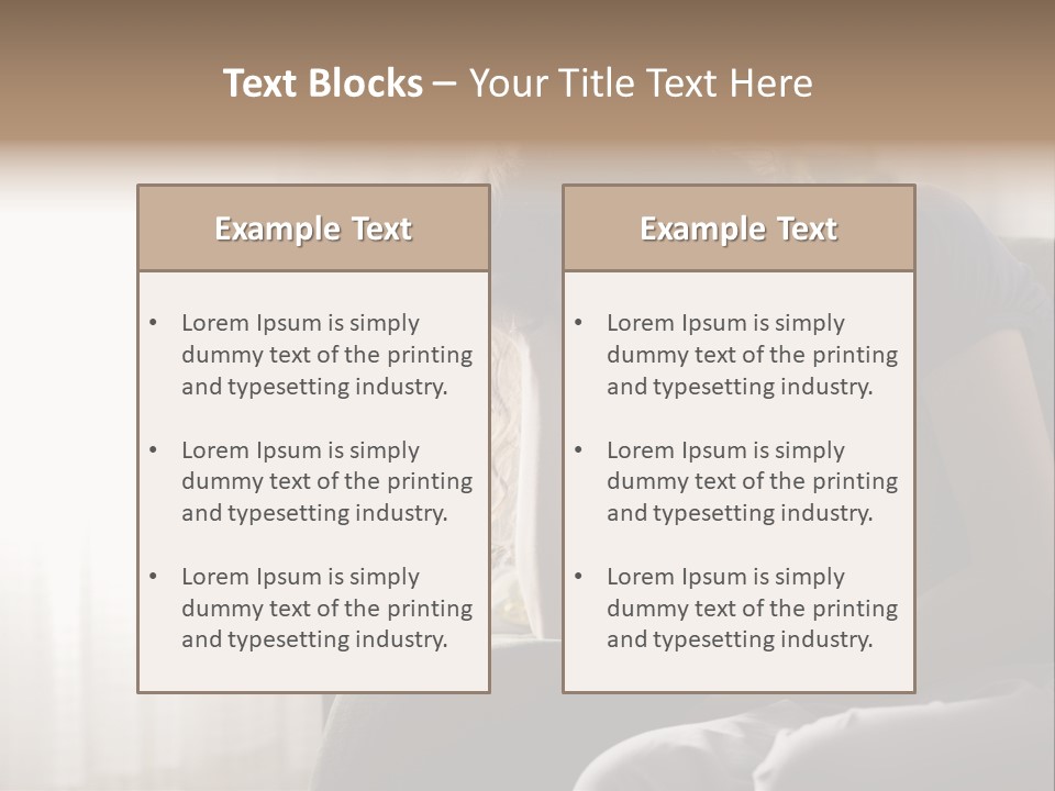 Indoors Displeased Distraught PowerPoint Template