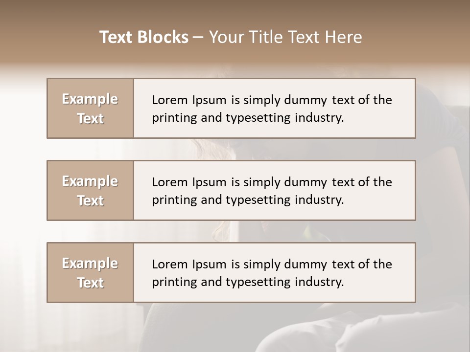 Indoors Displeased Distraught PowerPoint Template