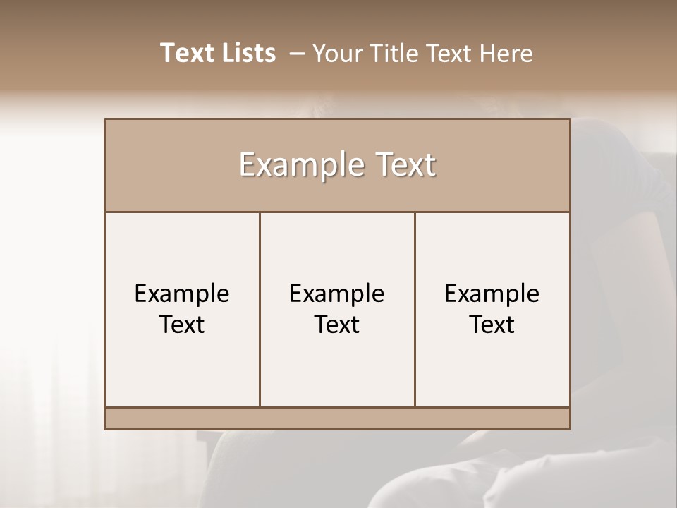 Indoors Displeased Distraught PowerPoint Template