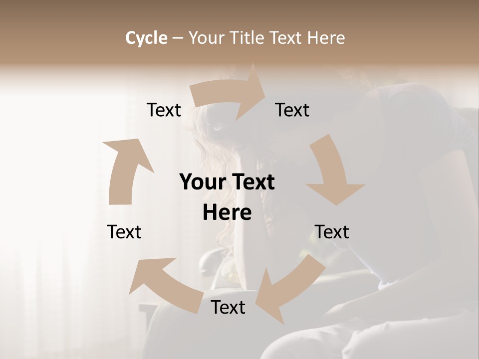 Indoors Displeased Distraught PowerPoint Template