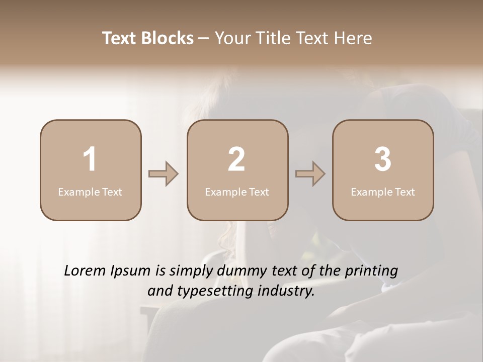 Indoors Displeased Distraught PowerPoint Template