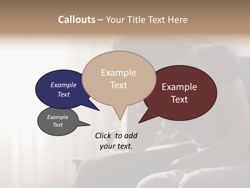 Indoors Displeased Distraught PowerPoint Template