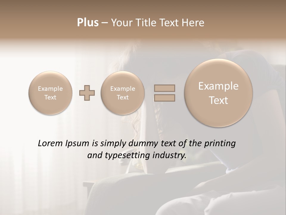 Indoors Displeased Distraught PowerPoint Template