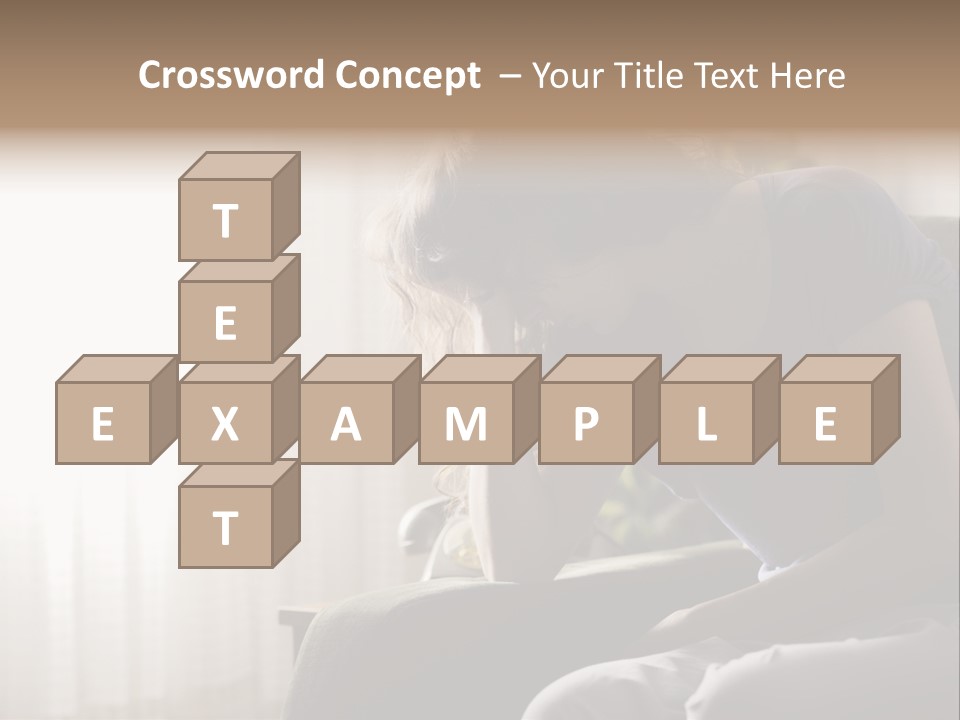 Indoors Displeased Distraught PowerPoint Template