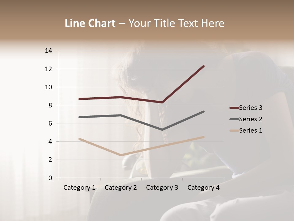 Indoors Displeased Distraught PowerPoint Template