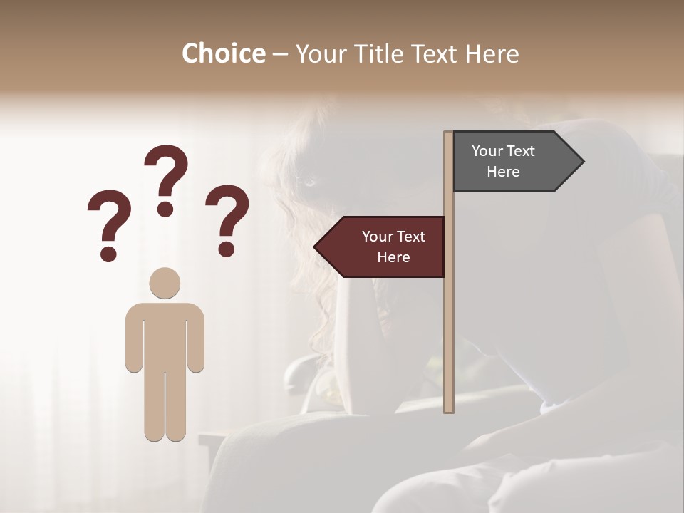 Indoors Displeased Distraught PowerPoint Template