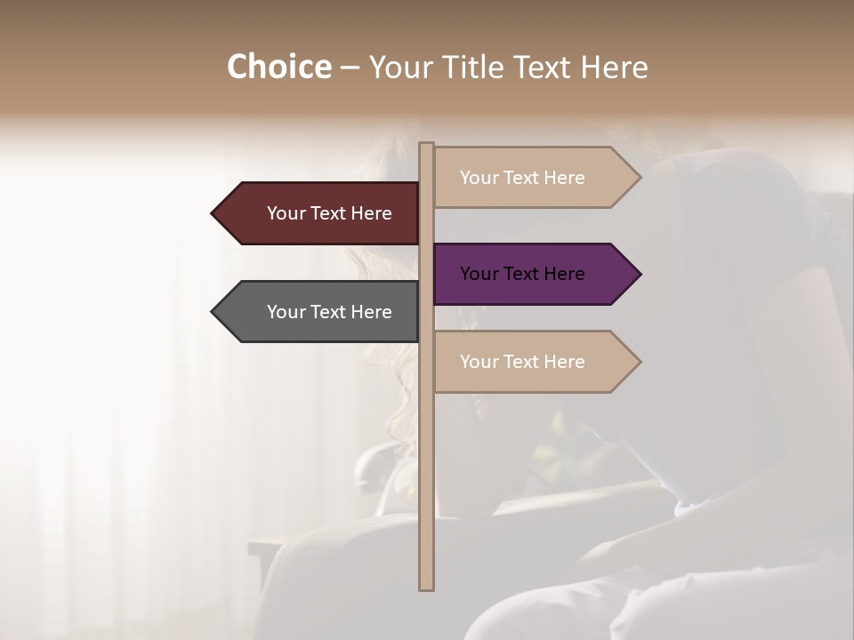 Indoors Displeased Distraught PowerPoint Template