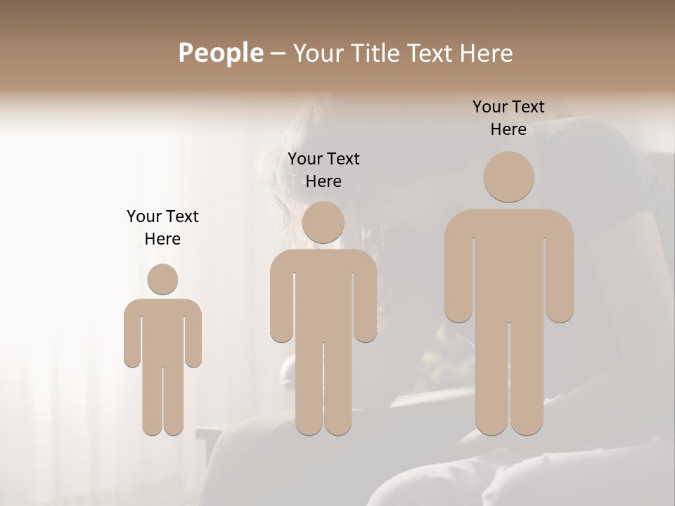 Indoors Displeased Distraught PowerPoint Template
