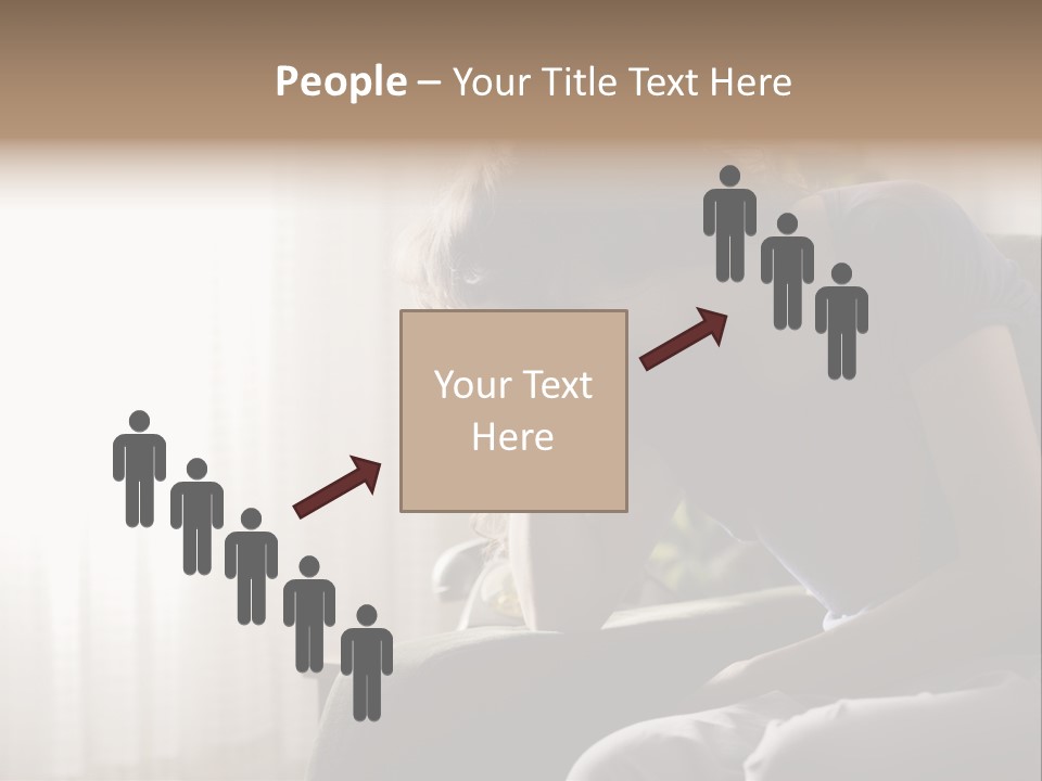 Indoors Displeased Distraught PowerPoint Template