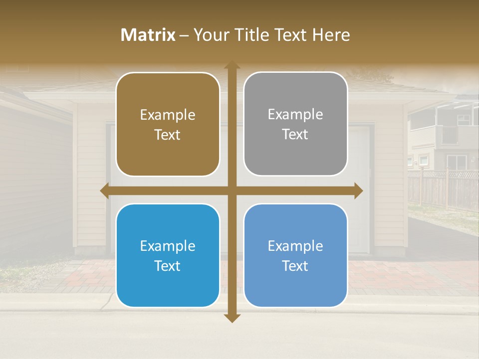 Dwelling Architecture American PowerPoint Template