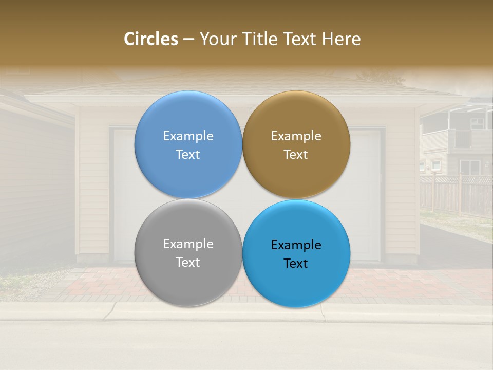 Dwelling Architecture American PowerPoint Template