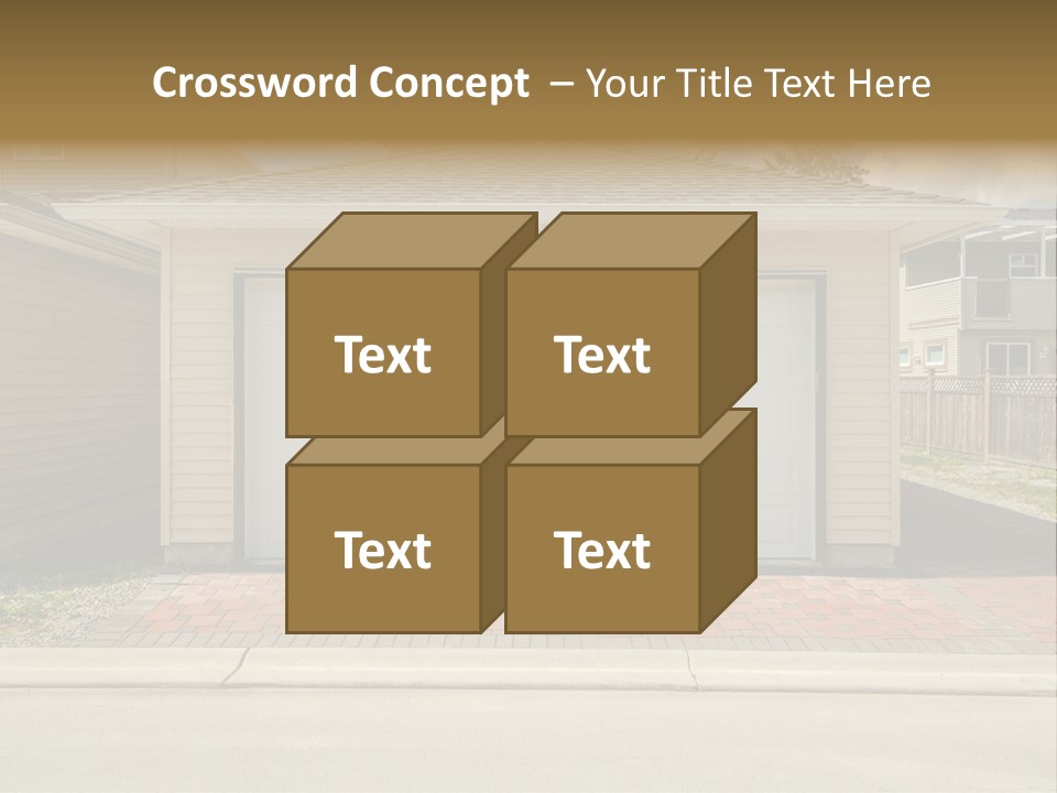 Dwelling Architecture American PowerPoint Template