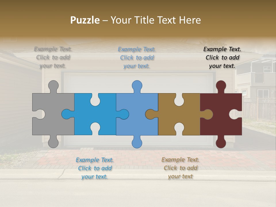 Dwelling Architecture American PowerPoint Template