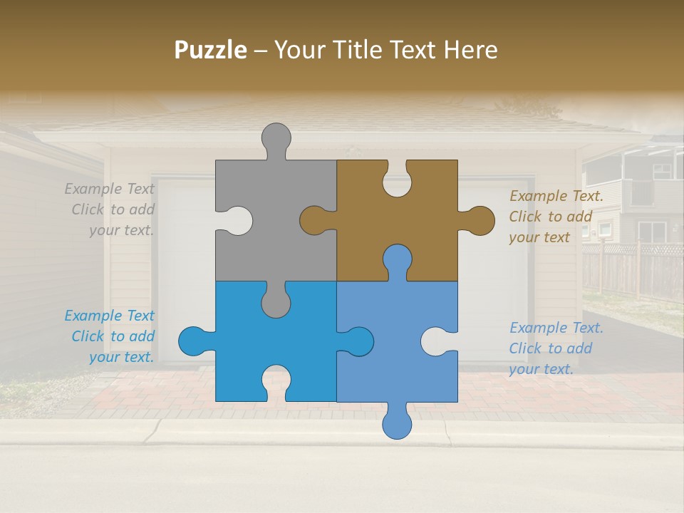 Dwelling Architecture American PowerPoint Template