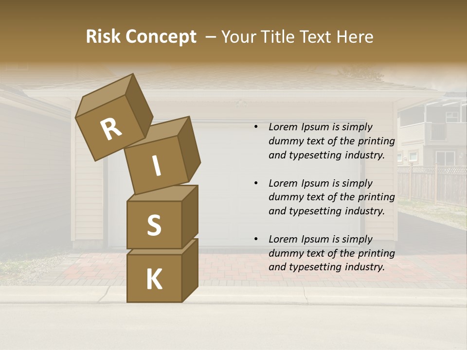 Dwelling Architecture American PowerPoint Template