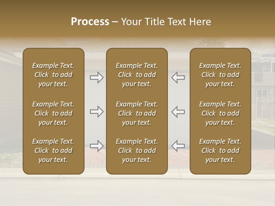 Dwelling Architecture American PowerPoint Template