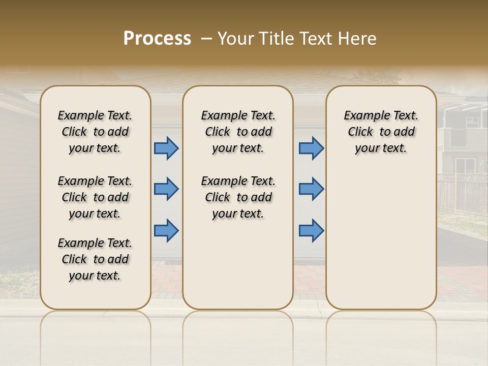 Dwelling Architecture American PowerPoint Template