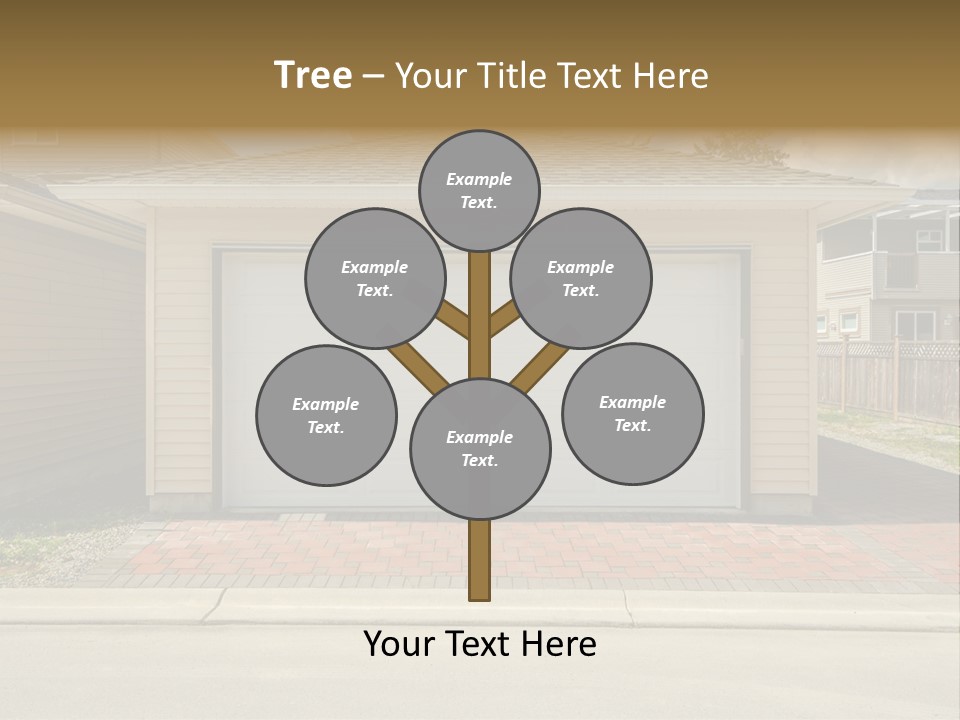 Dwelling Architecture American PowerPoint Template