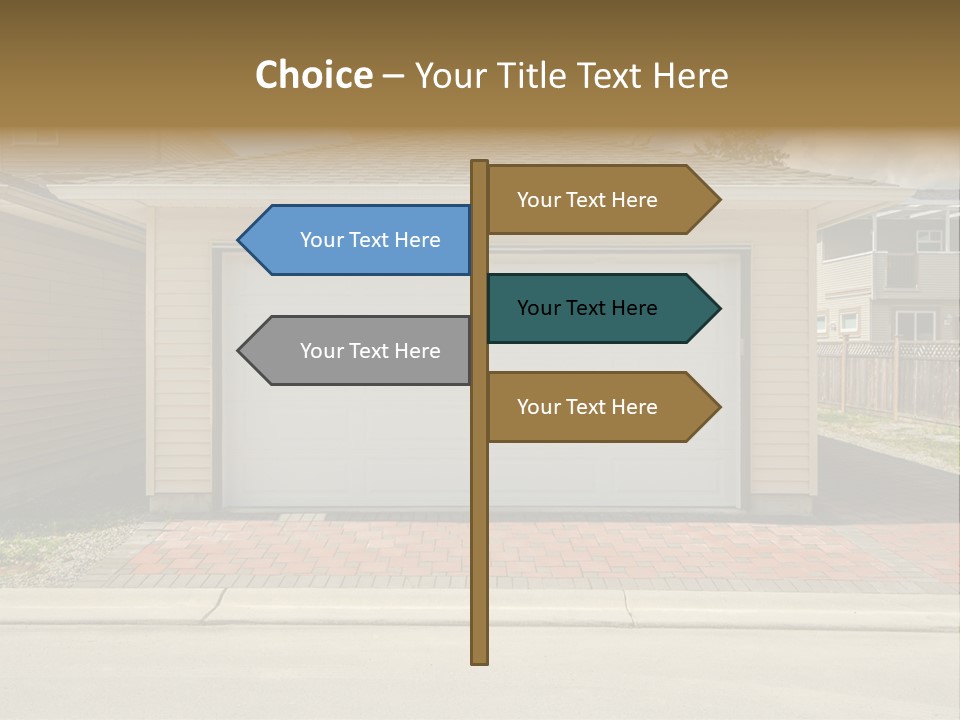 Dwelling Architecture American PowerPoint Template