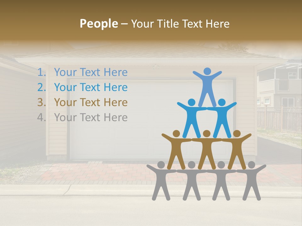 Dwelling Architecture American PowerPoint Template