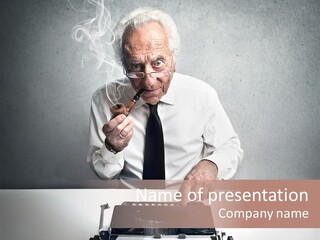 Old Retro Joy PowerPoint Template