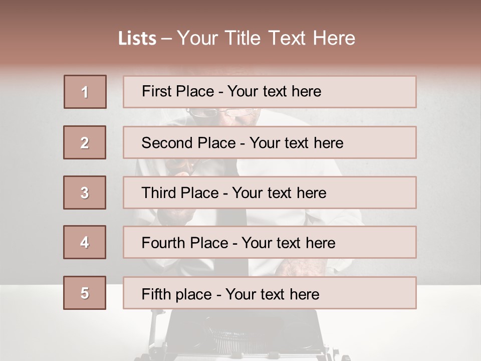 Old Retro Joy PowerPoint Template