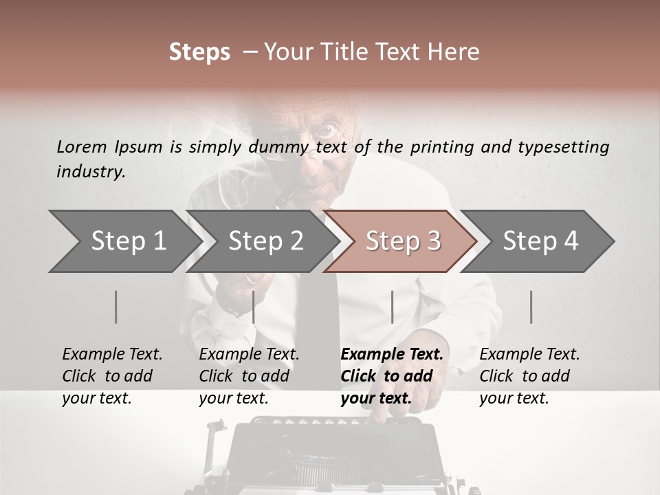 Old Retro Joy PowerPoint Template