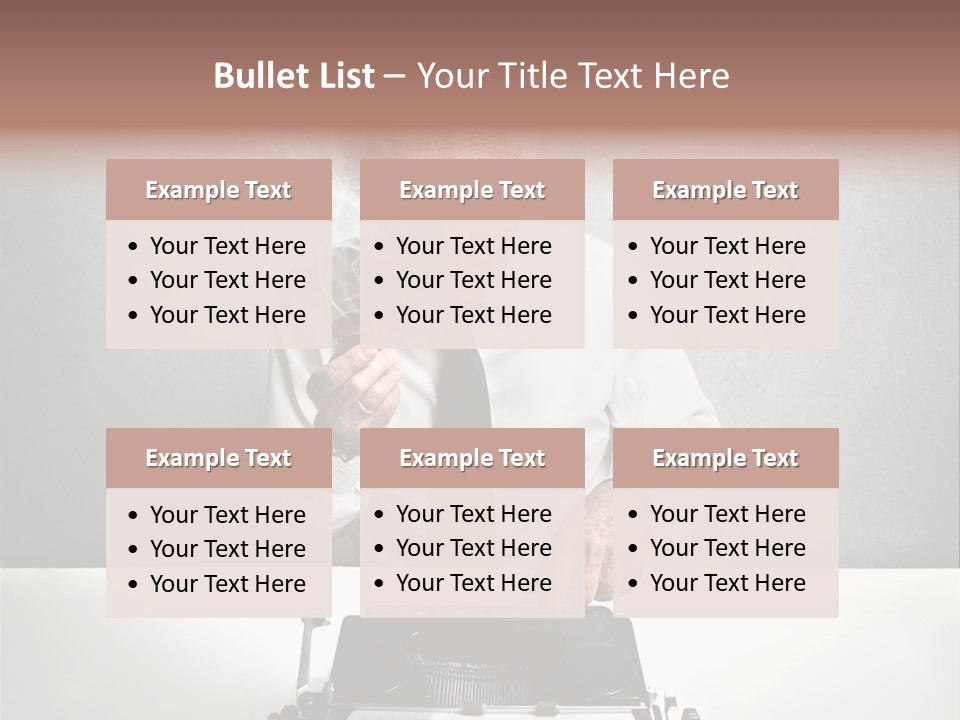 Old Retro Joy PowerPoint Template