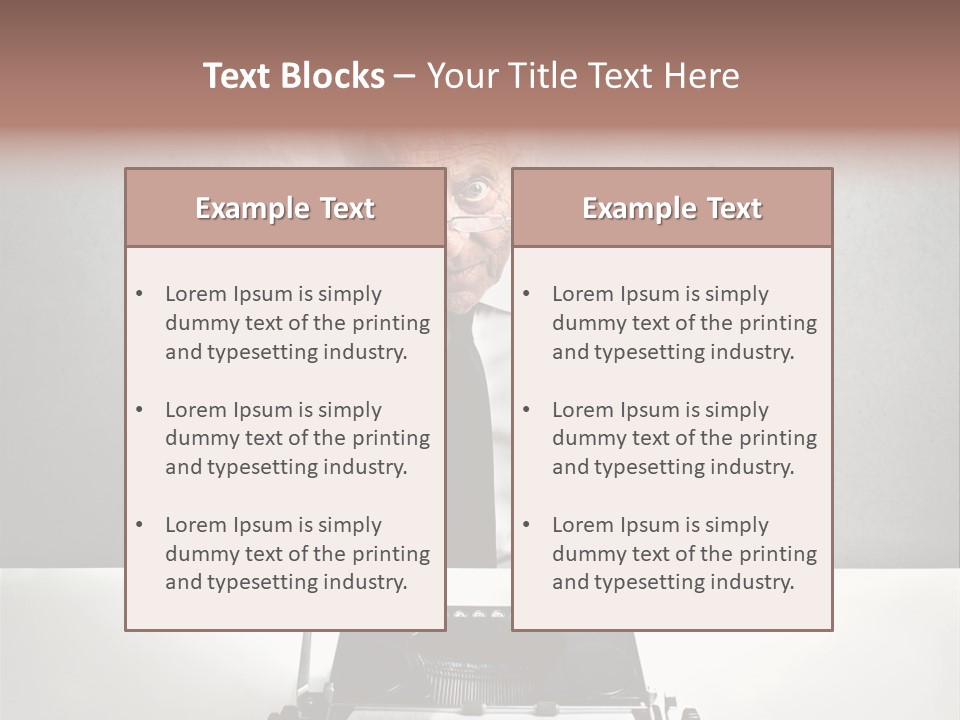 Old Retro Joy PowerPoint Template