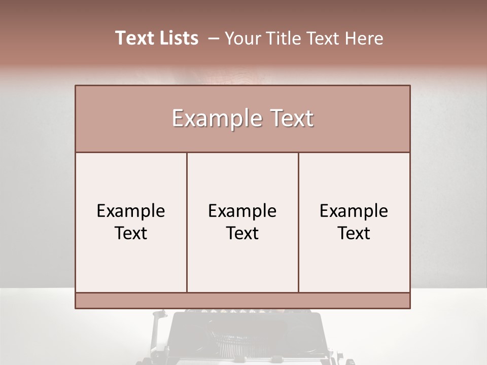 Old Retro Joy PowerPoint Template